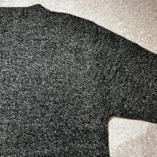 画像12: 「L.L.Bean(エルエルビーン)」80s 90s Lサイズ〜XLサイズ相当 USA製 杢調 メランジ 丸編み 丸胴 クルーネック ニット セーター (12)