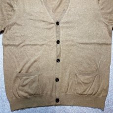 画像5: 「L.L.Bean(エルエルビーン)」90s 00s XL-REGサイズ コットン カシミヤ混紡 ハイゲージ ニット カーディガン (5)