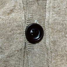 画像6: 「L.L.Bean(エルエルビーン)」90s 00s XL-REGサイズ コットン カシミヤ混紡 ハイゲージ ニット カーディガン (6)