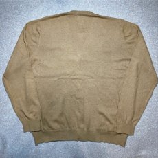 画像12: 「L.L.Bean(エルエルビーン)」90s 00s XL-REGサイズ コットン カシミヤ混紡 ハイゲージ ニット カーディガン (12)