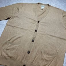 画像19: 「L.L.Bean(エルエルビーン)」90s 00s XL-REGサイズ コットン カシミヤ混紡 ハイゲージ ニット カーディガン (19)