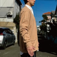 画像22: 「L.L.Bean(エルエルビーン)」90s 00s XL-REGサイズ コットン カシミヤ混紡 ハイゲージ ニット カーディガン (22)