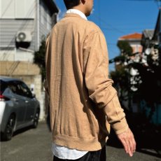 画像23: 「L.L.Bean(エルエルビーン)」90s 00s XL-REGサイズ コットン カシミヤ混紡 ハイゲージ ニット カーディガン (23)