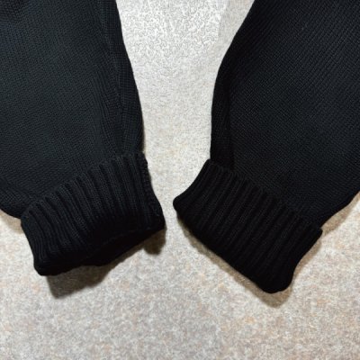 画像2: 「L.L.Bean(エルエルビーン)」90s 00s M-REGサイズ コットン ポケ付き ドライバーズ ニット
