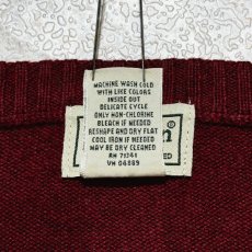 画像7: 「L.L.Bean(エルエルビーン)」90s 00s L-REGサイズ コットン カシミヤ混紡 ハイゲージ ニット セーター (7)
