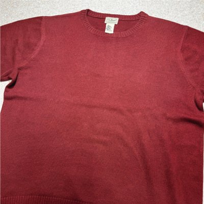 画像3: 「L.L.Bean(エルエルビーン)」90s 00s L-REGサイズ コットン カシミヤ混紡 ハイゲージ ニット セーター