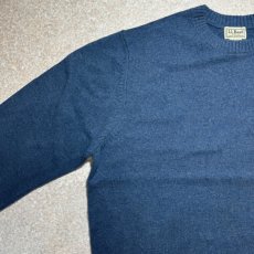画像2: 「L.L.Bean(エルエルビーン)」90s 00s XL-REGサイズ ラムズウール ナイロン ハイゲージ ニット セーター (2)