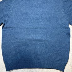 画像12: 「L.L.Bean(エルエルビーン)」90s 00s XL-REGサイズ ラムズウール ナイロン ハイゲージ ニット セーター (12)