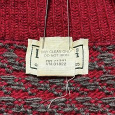 画像7: 「L.L.Bean(エルエルビーン)」90s 00s XLサイズ バーズアイ ノルウェー製 ウール レーヨン ローゲージ ニット セーター【送料無料】 (7)