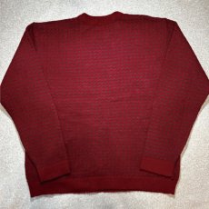 画像8: 「L.L.Bean(エルエルビーン)」90s 00s XLサイズ バーズアイ ノルウェー製 ウール レーヨン ローゲージ ニット セーター【送料無料】 (8)