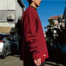 画像21: 「L.L.Bean(エルエルビーン)」90s 00s XLサイズ バーズアイ ノルウェー製 ウール レーヨン ローゲージ ニット セーター【送料無料】 (21)