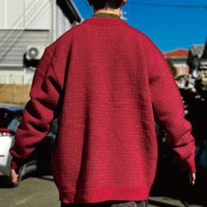 画像22: 「L.L.Bean(エルエルビーン)」90s 00s XLサイズ バーズアイ ノルウェー製 ウール レーヨン ローゲージ ニット セーター【送料無料】 (22)