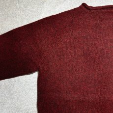 画像11: 「L.L.Bean(エルエルビーン)」90s 00s XXL-TALLサイズ 杢調 メランジ ロールネック ラムズウール ローゲージ ニット セーター (11)