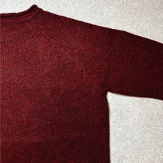 画像13: 「L.L.Bean(エルエルビーン)」90s 00s XXL-TALLサイズ 杢調 メランジ ロールネック ラムズウール ローゲージ ニット セーター (13)