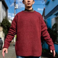 画像19: 「L.L.Bean(エルエルビーン)」90s 00s XXL-TALLサイズ 杢調 メランジ ロールネック ラムズウール ローゲージ ニット セーター (19)
