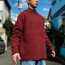 画像20: 「L.L.Bean(エルエルビーン)」90s 00s XXL-TALLサイズ 杢調 メランジ ロールネック ラムズウール ローゲージ ニット セーター (20)