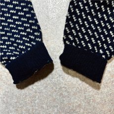 画像15: 「L.L.Bean(エルエルビーン)」80s XLサイズ バーズアイ ノルウェー製 ウール レーヨン ローゲージ ニット セーター【送料無料】 (15)