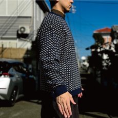 画像19: 「L.L.Bean(エルエルビーン)」80s XLサイズ バーズアイ ノルウェー製 ウール レーヨン ローゲージ ニット セーター【送料無料】 (19)
