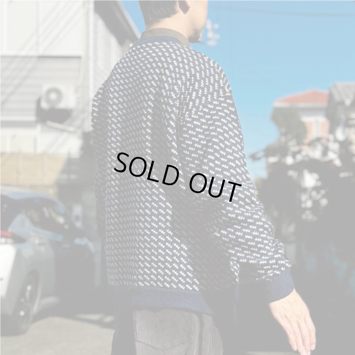 画像20: 「L.L.Bean(エルエルビーン)」80s XLサイズ バーズアイ ノルウェー製 ウール レーヨン ローゲージ ニット セーター【送料無料】 (20)