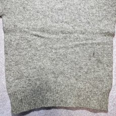 画像13: 「L.L.Bean(エルエルビーン)」80s Lサイズ 杢調 メランジ 丸編み 丸胴 クルーネック ニット セーター (13)