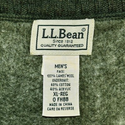画像1: 「L.L.Bean(エルエルビーン)」00s XL-REGサイズ TOM HOEY SUMMER CLASSIC 2008 ラムズウール ニット セーター