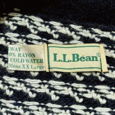 画像6: 「L.L.Bean(エルエルビーン)」80s 90s XXLサイズ バーズアイ ノルウェー製 ウール レーヨン ローゲージ ニット セーター【送料無料】 (6)