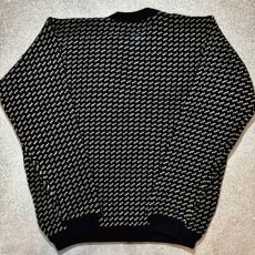画像8: 「L.L.Bean(エルエルビーン)」80s 90s XXLサイズ バーズアイ ノルウェー製 ウール レーヨン ローゲージ ニット セーター【送料無料】 (8)