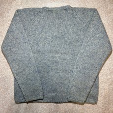 画像8: 「L.L.Bean(エルエルビーン)」80s 90s Sサイズ ケーブル編み ラムズウール モヘア ナイロン Vネック ニット セーター (8)