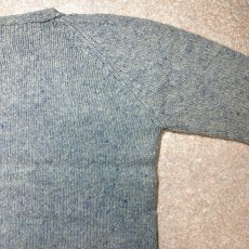 画像11: 「L.L.Bean(エルエルビーン)」80s 90s Sサイズ ケーブル編み ラムズウール モヘア ナイロン Vネック ニット セーター (11)