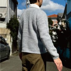 画像20: 「L.L.Bean(エルエルビーン)」80s 90s Sサイズ ケーブル編み ラムズウール モヘア ナイロン Vネック ニット セーター (20)