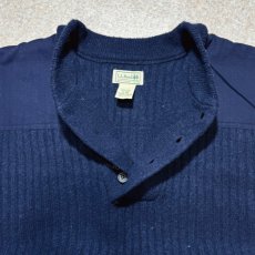 画像4: 「L.L.Bean(エルエルビーン)」90s 00s XL-REGサイズ ダブルツリー ラムズウール コマンド ニット セーター (4)