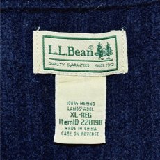 画像8: 「L.L.Bean(エルエルビーン)」90s 00s XL-REGサイズ ダブルツリー ラムズウール コマンド ニット セーター (8)