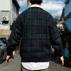 画像22: 「L.L.Bean(エルエルビーン)」80s 90s Mサイズ USA製 ブラックウォッチ ウールマーク ウール ニット セーター (22)