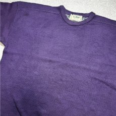 画像15: 「L.L.Bean(エルエルビーン)」80s 90s Lサイズ〜XLサイズ USA製 コットン ニット セーター (15)
