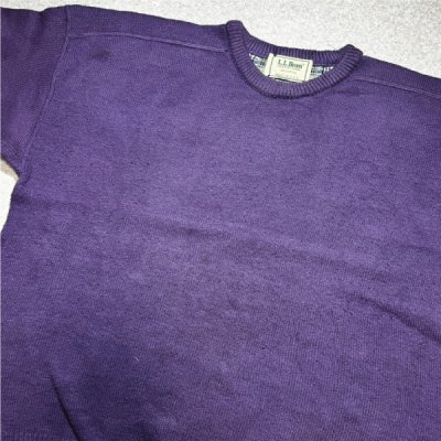 画像3: 「L.L.Bean(エルエルビーン)」80s 90s Lサイズ〜XLサイズ USA製 コットン ニット セーター
