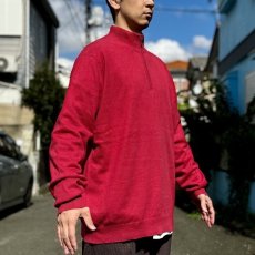 画像21: 「L.L.Bean(エルエルビーン)」90s 00s XL-REGサイズ コットン カシミヤ混紡 ハーフジップ ハイネック ニット セーター (21)