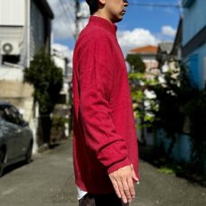 画像22: 「L.L.Bean(エルエルビーン)」90s 00s XL-REGサイズ コットン カシミヤ混紡 ハーフジップ ハイネック ニット セーター (22)