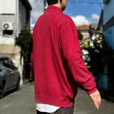画像23: 「L.L.Bean(エルエルビーン)」90s 00s XL-REGサイズ コットン カシミヤ混紡 ハーフジップ ハイネック ニット セーター (23)