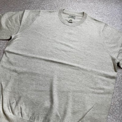 画像3: 「L.L.Bean(エルエルビーン)」90s 00s M-REGサイズ コットン カシミヤ混紡 ハイゲージ ニット セーター
