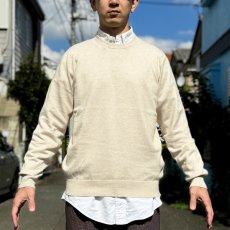 画像16: 「L.L.Bean(エルエルビーン)」90s 00s M-REGサイズ コットン カシミヤ混紡 ハイゲージ ニット セーター (16)