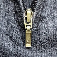 画像7: 「L.L.Bean(エルエルビーン)」90s 00s XL-TALLサイズ コットン カシミヤ混紡 ハーフジップ ハイネック ニット セーター (7)