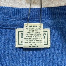 画像7: 「L.L.Bean(エルエルビーン)」90s 00s L-REGサイズ コットン カシミヤ混紡 Vネック ハイゲージ ニット セーター (7)