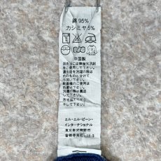 画像8: 「L.L.Bean(エルエルビーン)」90s 00s L-REGサイズ コットン カシミヤ混紡 Vネック ハイゲージ ニット セーター (8)