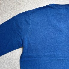 画像11: 「L.L.Bean(エルエルビーン)」90s 00s L-REGサイズ コットン カシミヤ混紡 Vネック ハイゲージ ニット セーター (11)