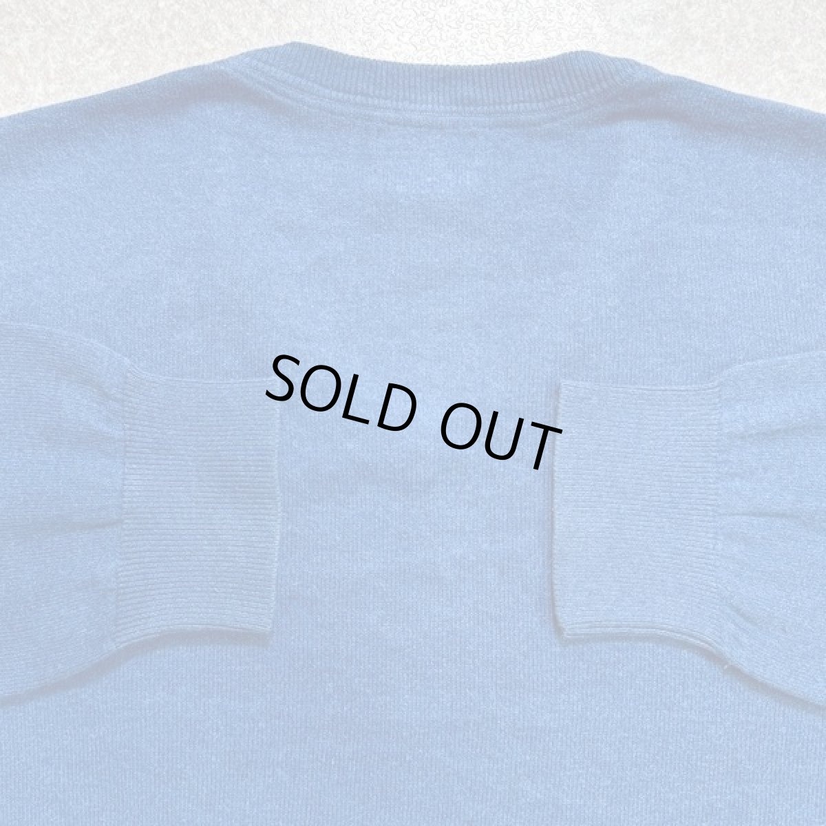 画像12: 「L.L.Bean(エルエルビーン)」90s 00s L-REGサイズ コットン カシミヤ混紡 Vネック ハイゲージ ニット セーター (12)