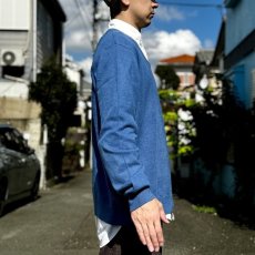 画像18: 「L.L.Bean(エルエルビーン)」90s 00s L-REGサイズ コットン カシミヤ混紡 Vネック ハイゲージ ニット セーター (18)