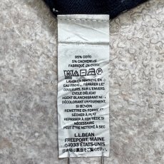 画像9: 「L.L.Bean(エルエルビーン)」90s 00s XL-REGサイズ コットン カシミヤ混紡 Vネック ハイゲージ ニット セーター (9)