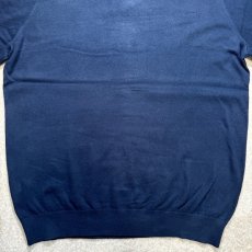画像14: 「L.L.Bean(エルエルビーン)」90s 00s XL-REGサイズ コットン カシミヤ混紡 Vネック ハイゲージ ニット セーター (14)
