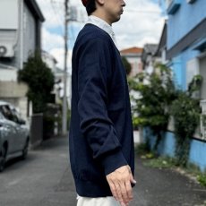 画像18: 「L.L.Bean(エルエルビーン)」90s 00s XL-REGサイズ コットン カシミヤ混紡 Vネック ハイゲージ ニット セーター (18)
