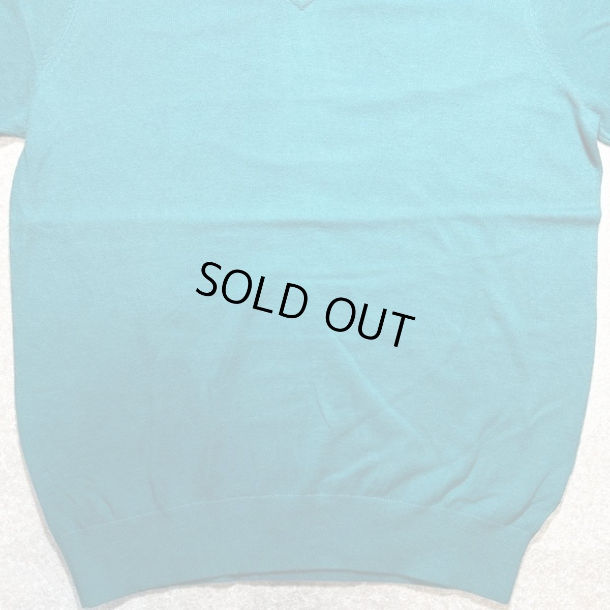 画像5: 「L.L.Bean(エルエルビーン)」90s 00s L-REGサイズ コットン カシミヤ混紡 Vネック ハイゲージ ニット セーター (5)